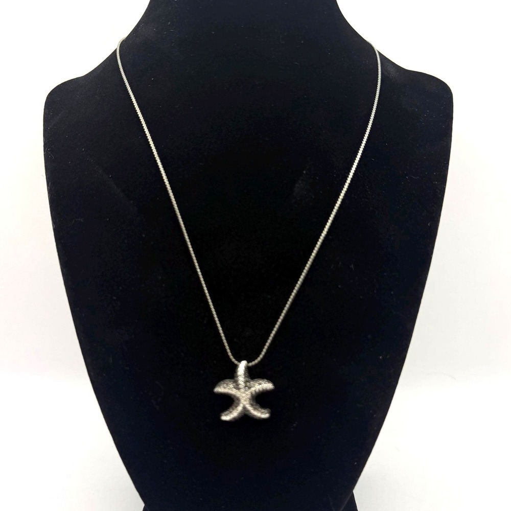 18KRGP Gold Plated Starfish Pendant‎ Necklace – Coastal Beach Ocean Jewelry